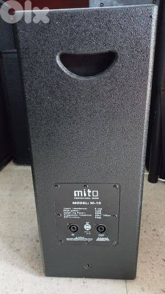 4 speaker 10 inch passive (500w 1) brand mito 2
