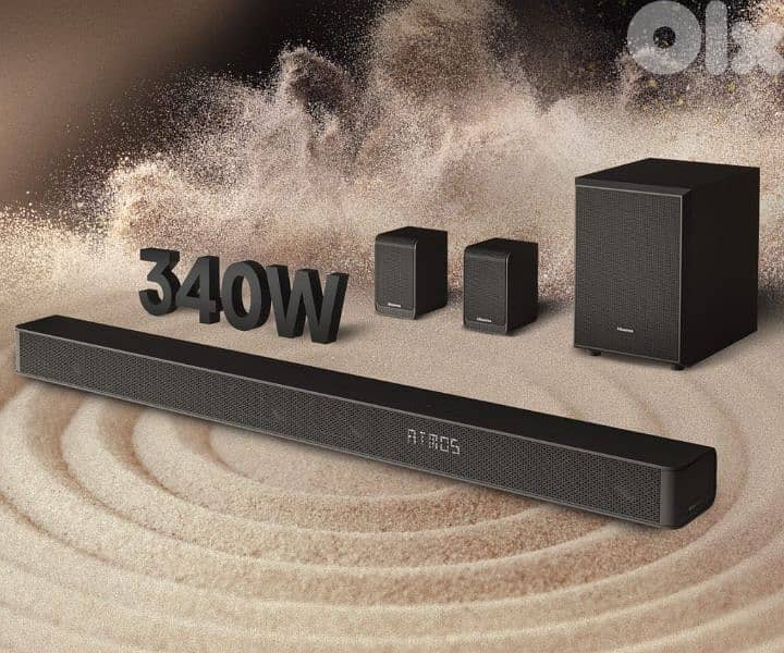 Hisense Dolby Atmos 5.1 SoundBar AX5100G 340W 0