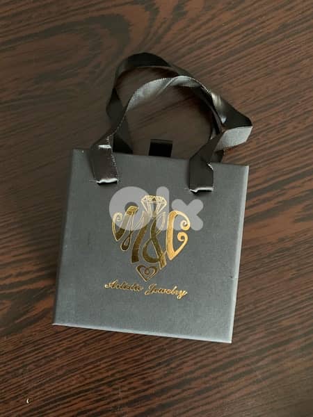 Natural Diamond set white gold 18K 3