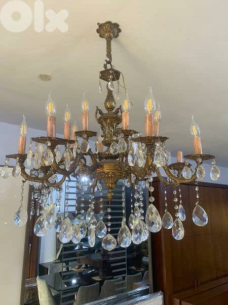 ثريات نحاس عدد 3 3