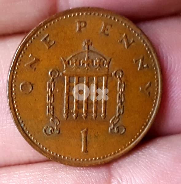 UK Great Britain New Penny 1983 Elizabeth ll one piece for 20 $ 1