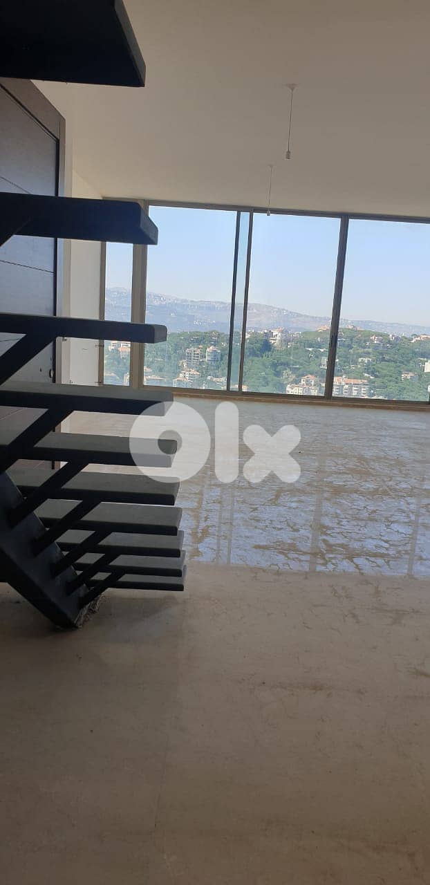 400SQ DUPLEX IN BAABDAT OVERLOOKING THE SEA WITH TERRACE , BB-124 0