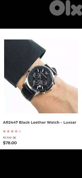 Emporio Armani original Renato classic chronographe AR2447 18