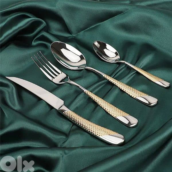 Luxury Stainless Steel Cutleries cutlery ss304 knife / spoon / fork 2