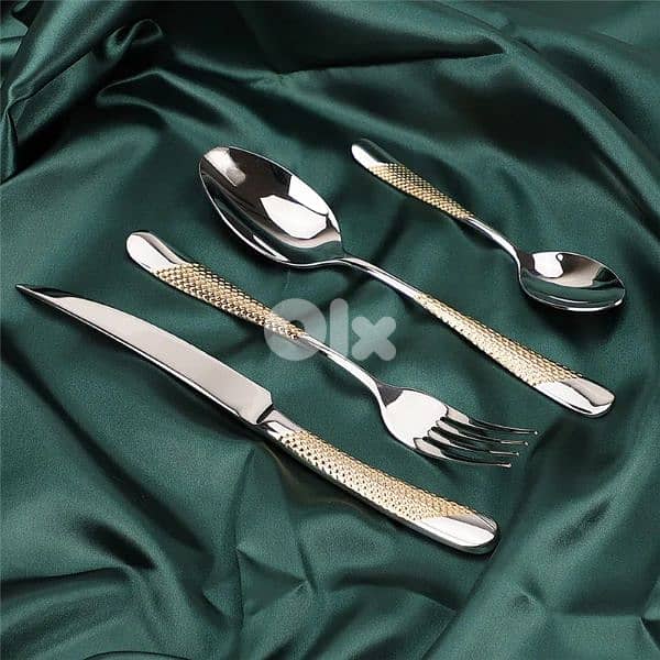 Luxury Stainless Steel Cutleries cutlery ss304 knife / spoon / fork 3