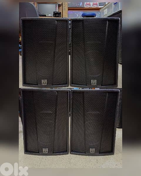 4 speaker martin audio 15" passive (new not used) 0
