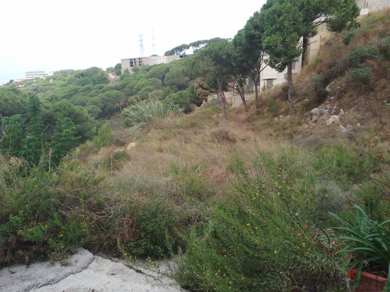 2250 m2 land+panoramic sea view for sale in Ain Najem-عين نجم/المتن 1