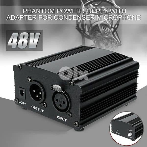 BM800 phantom power 48v 1