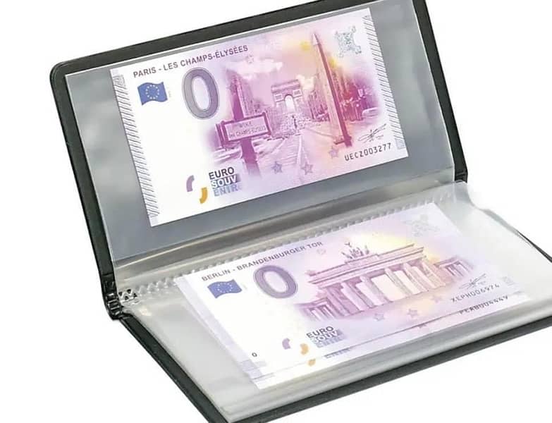 البومات للعملات الورقية 0