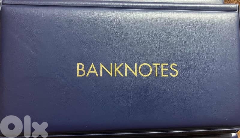 البومات للعملات الورقية 1