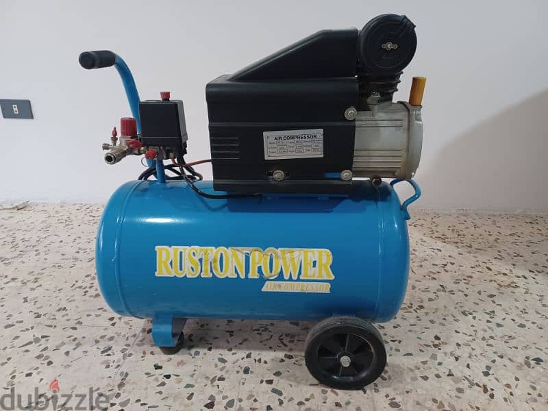 Ruston Power Air Compressor, Like New, With All The Accessories 0
