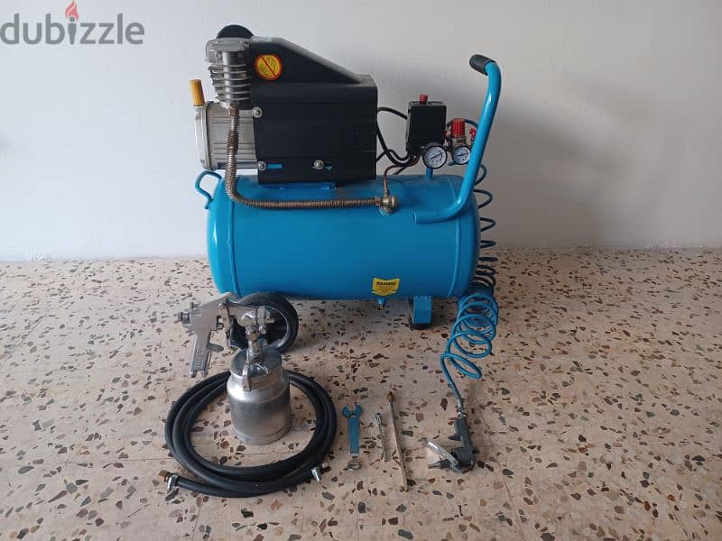 Ruston Power Air Compressor, Like New, With All The Accessories 1