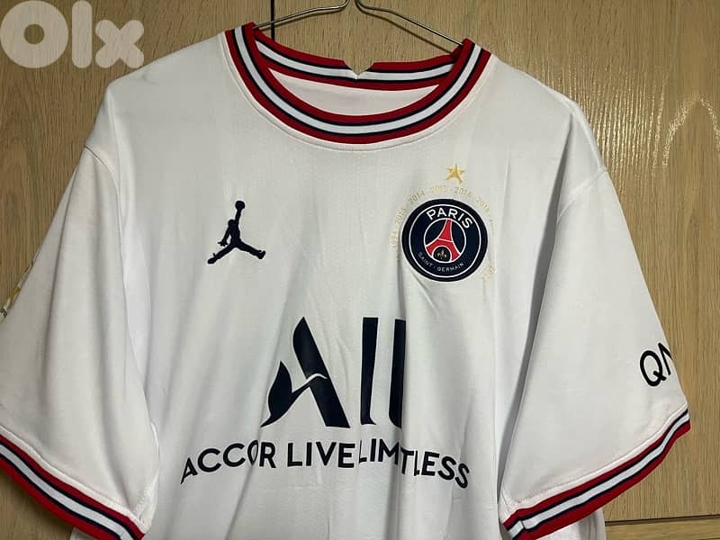 PSG air jordan 23 special edition ligue 1 jersey 1