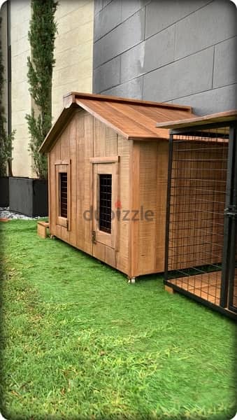 2 in 1  Double House  for 2 Big Dogs 15