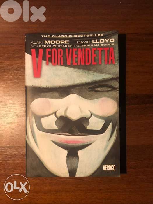 V for Vendetta - Comic Book 0