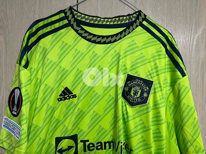Manchester United 2022 away adidas kit cantona 7  for ten dollars 3