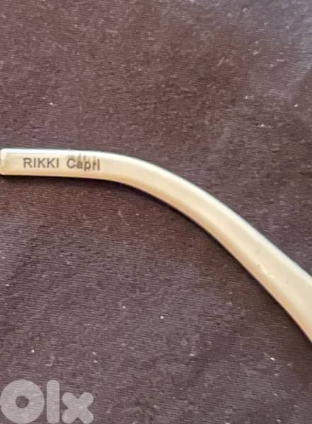 RIKKI CAPRI eyeglasses black & white 8