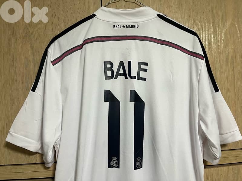 real madrid 2013/14 bale 11  adidas jersey for 5 $ 0