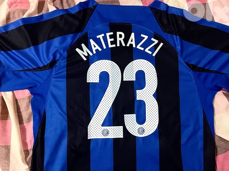 inter milan marco Materazzi special edition nerrazuri nike shirt 23 0