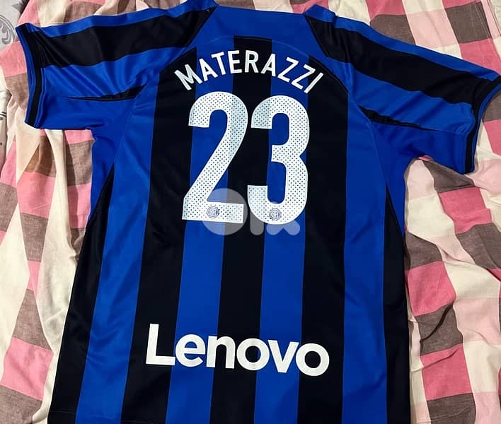 inter milan marco Materazzi special edition nerrazuri nike shirt 23 2
