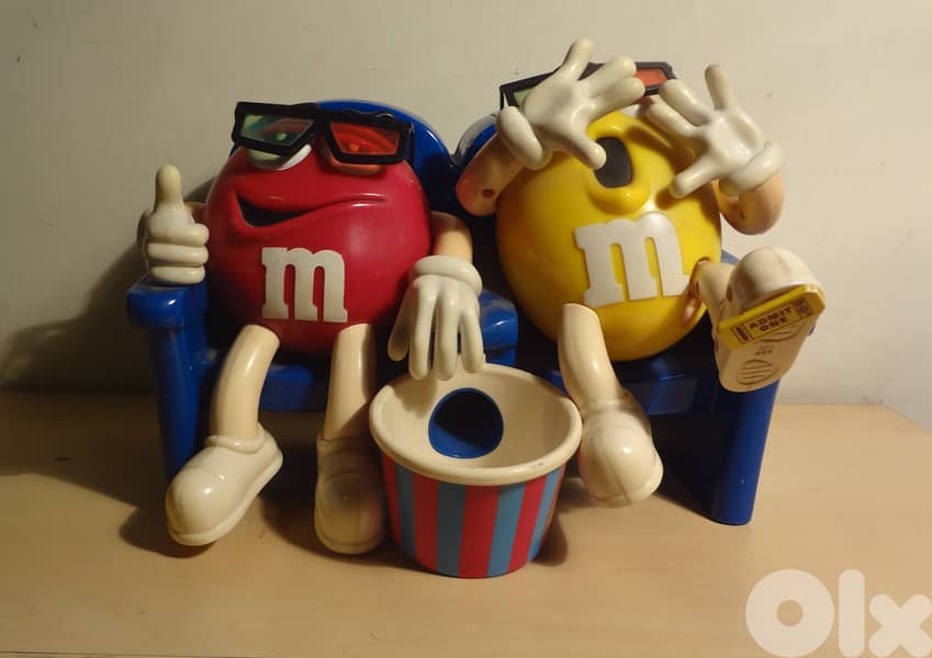 Big collection of M&M collectible dispensers 1