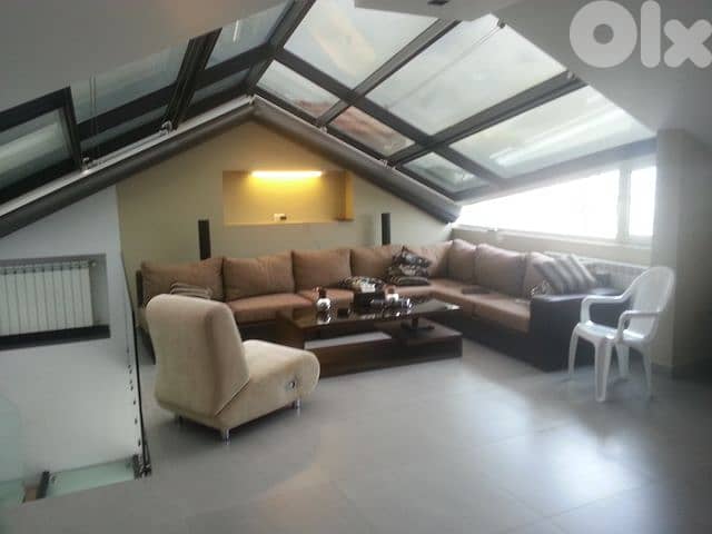 L07268-High-end Decorated Duplex for Sale in Ain Saade with Great Sea 0