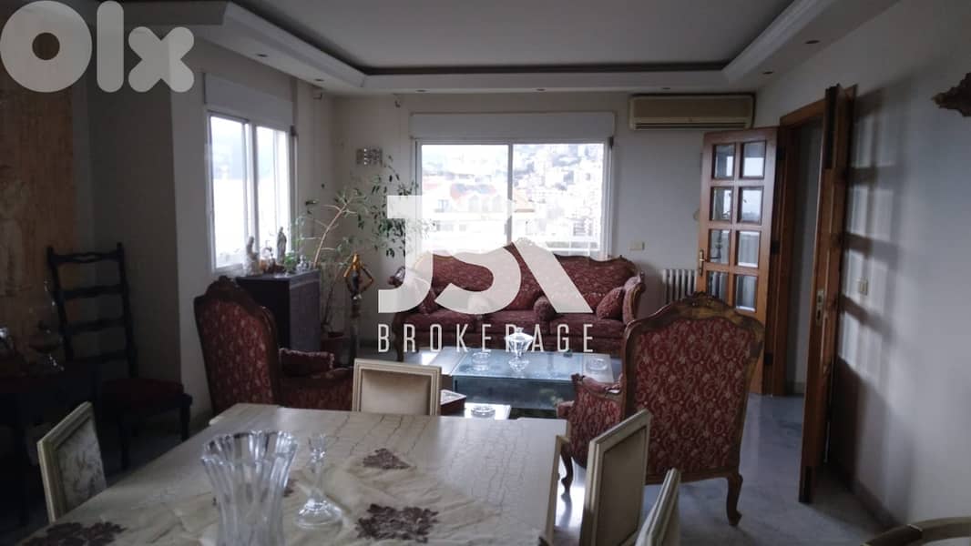 L13461-Spacious Duplex With Large Terrace for Sale In Dik El Mehdi 0