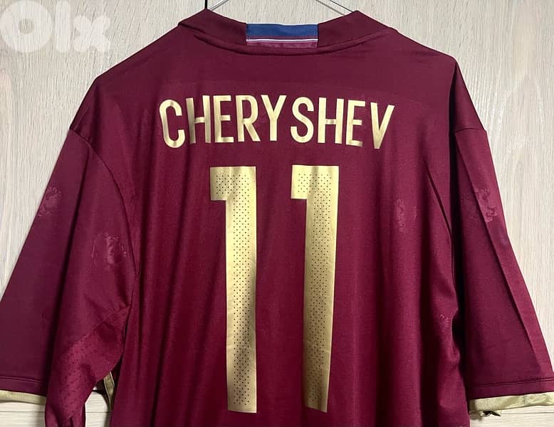 russian cheryshev 11 world cup 2018 historical home adidas jersey 2