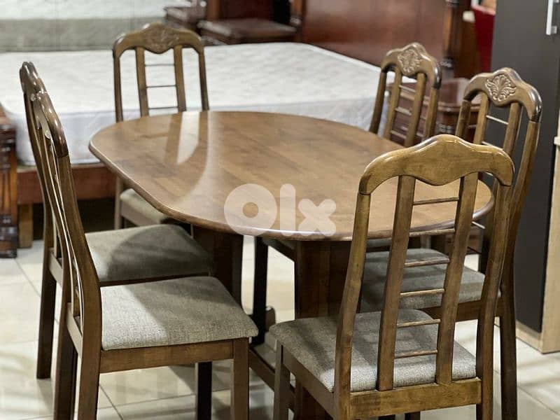 طاولة سفرة ماليزية ست كراسي 2