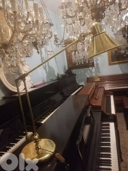 vintage copper desk lamp original italy 2