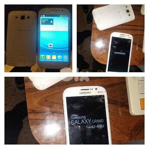 phones all samsung needed refurbishing but all work  or for parts 3