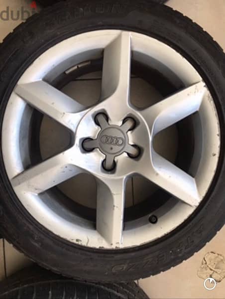 original rim 17" & tires 265/60/18 2