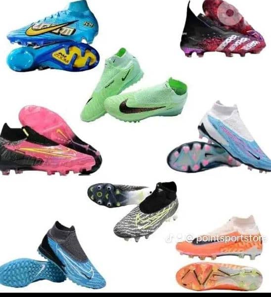 shoes football original nike w adidas w puma اسبدرينات فوتبول 0
