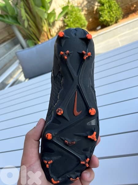 Football Shoes Nike full black 39 3