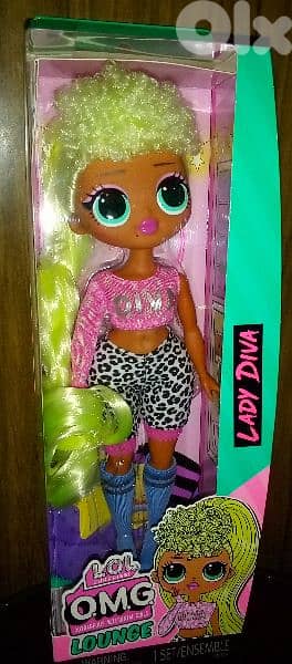 LADY DIVA LOL LOUNGE OMG YEAR 2022 BOXED NEW GIFT wonderful DOLL=40$ 0