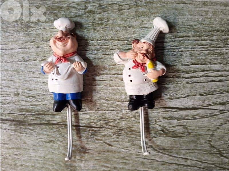 kitchen chef wall hangers 5