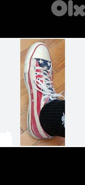 original vintage converse size 43 men worn twice 3
