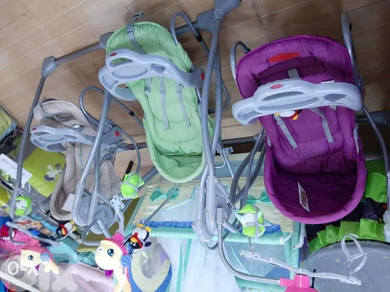 Baby swing هزاز على اليد للاطفال 1