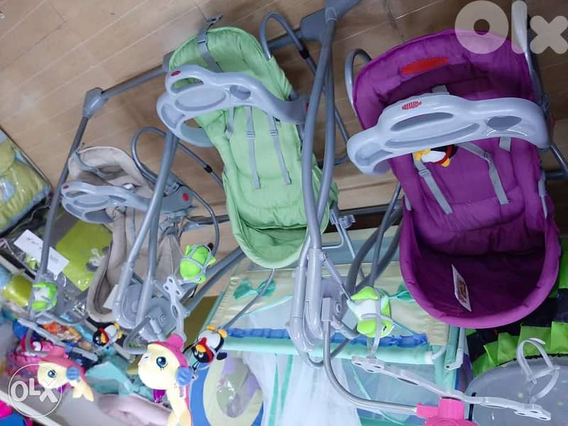 Baby swing هزاز على اليد للاطفال 2