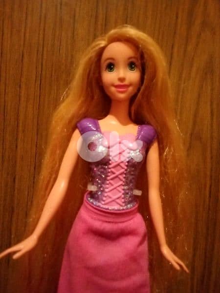Princess RAPUNZEL TANGLED Disney Great Mattel doll mold body long hair 1
