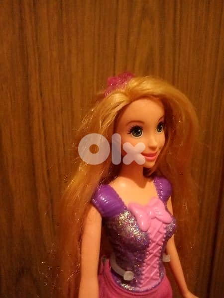 Princess RAPUNZEL TANGLED Disney Great Mattel doll mold body long hair 3