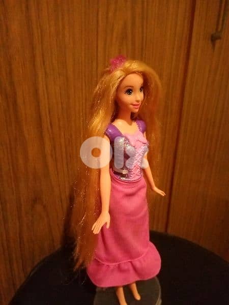 Princess RAPUNZEL TANGLED Disney Great Mattel doll mold body long hair 6