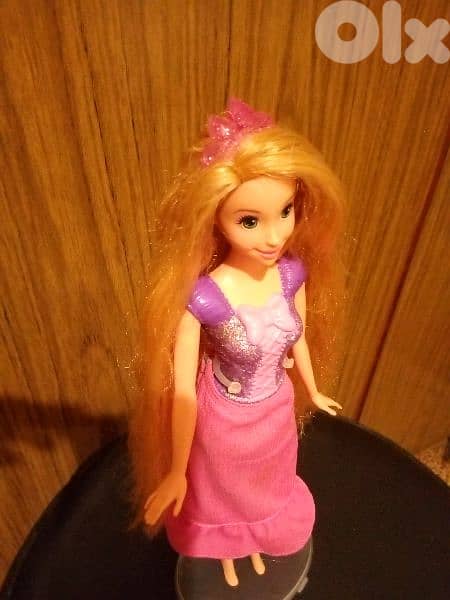 Princess RAPUNZEL TANGLED Disney Great Mattel doll mold body long hair 4