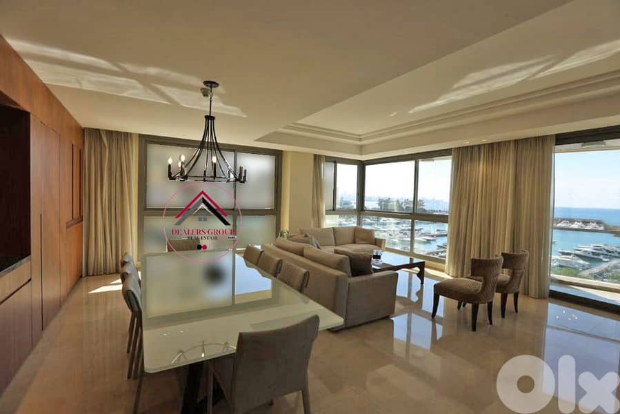 Waterfront City - Dbayeh ! Direct Marina sea View Apartment for Sale 0