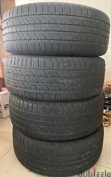 original rim 17" & tires 265/60/18 5