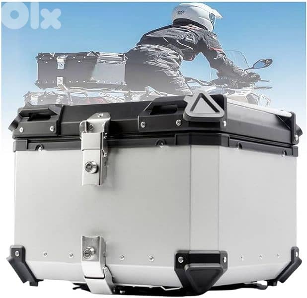 aluminum motorcycles top box (universal) 1