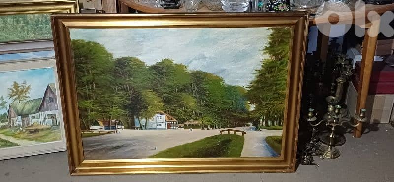 لوحة رسم زيتي 0