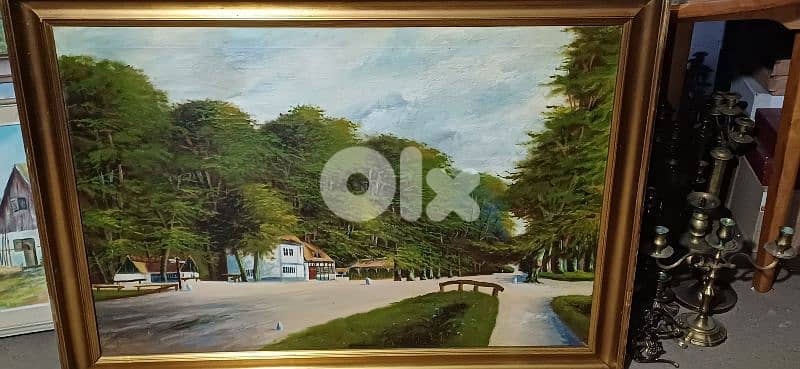 لوحة رسم زيتي 2