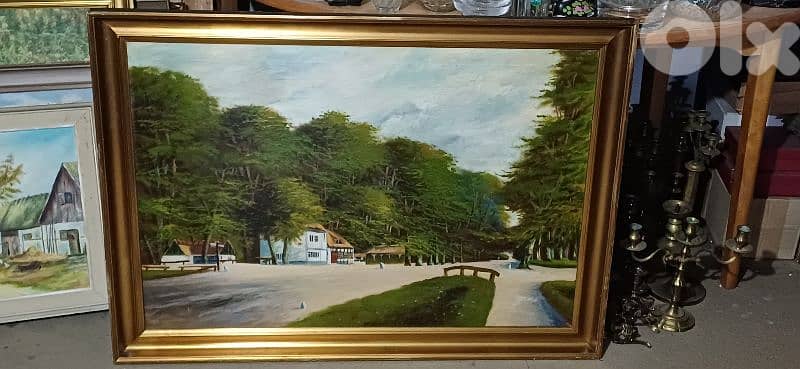 لوحة رسم زيتي 4