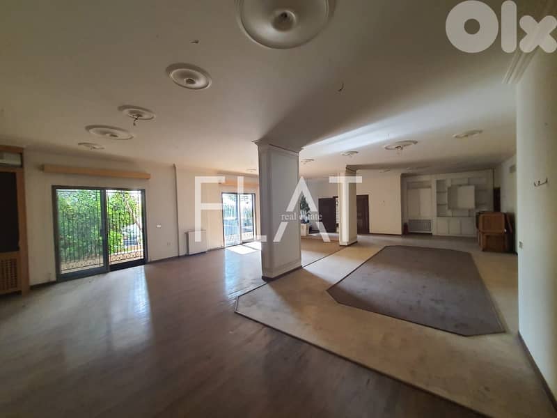 Warehouse for Sale or Rent in Mansourieh مستودع للبيع او للأجار 0